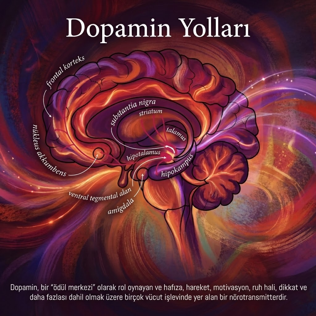 dopamin yolları